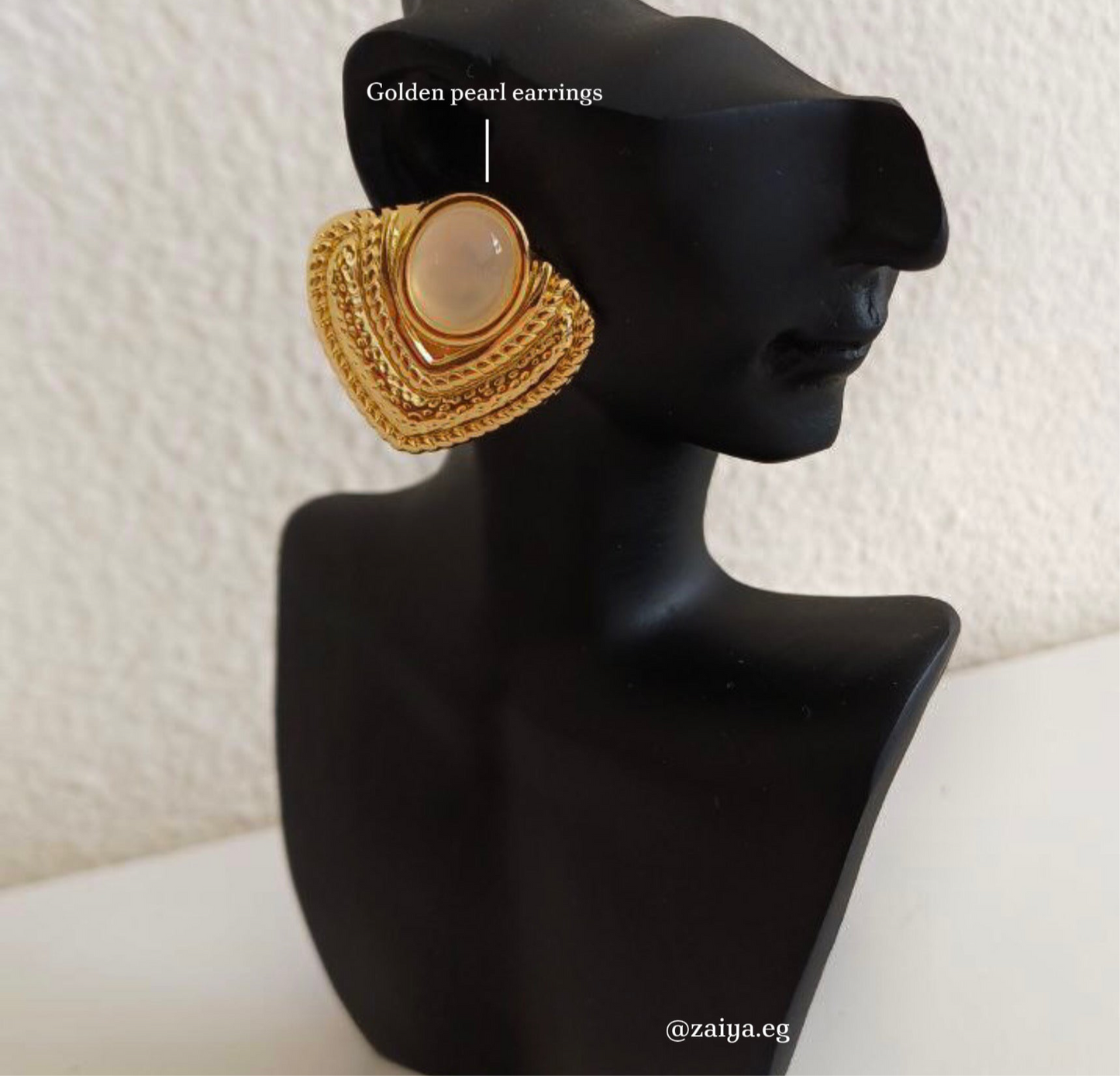 Pearl earrings