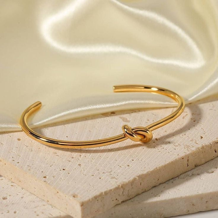 Knot cuff bracelet