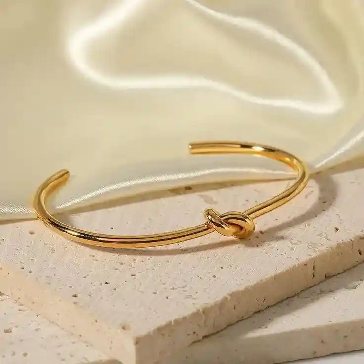 Knot cuff bracelet