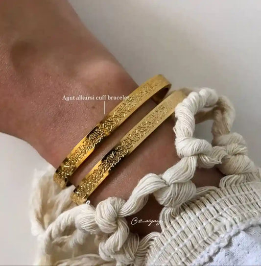 Ayut Alkursi cuff bracelet