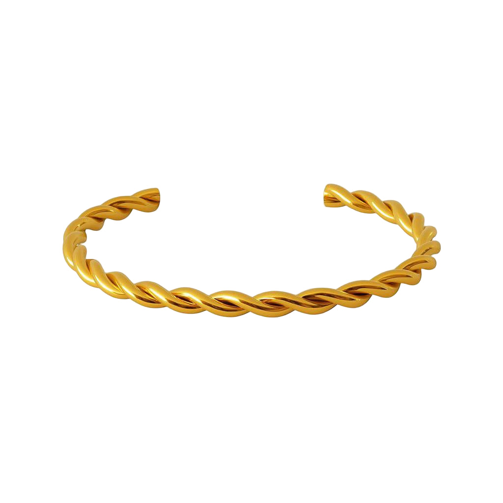 Rope cuff bracelet