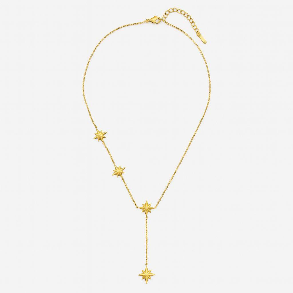Star drop necklace