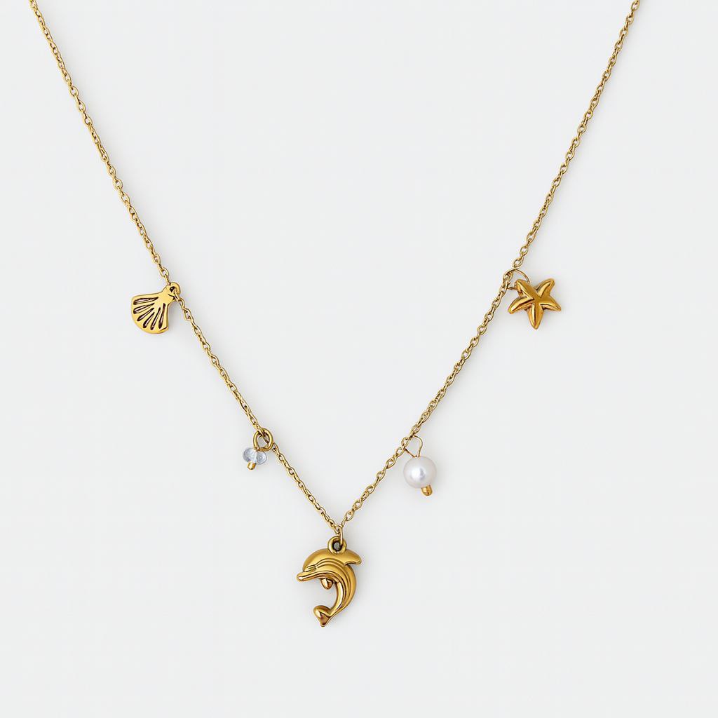 Whale necklace