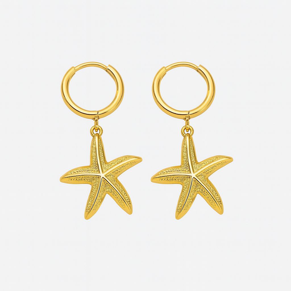Starfish earrings