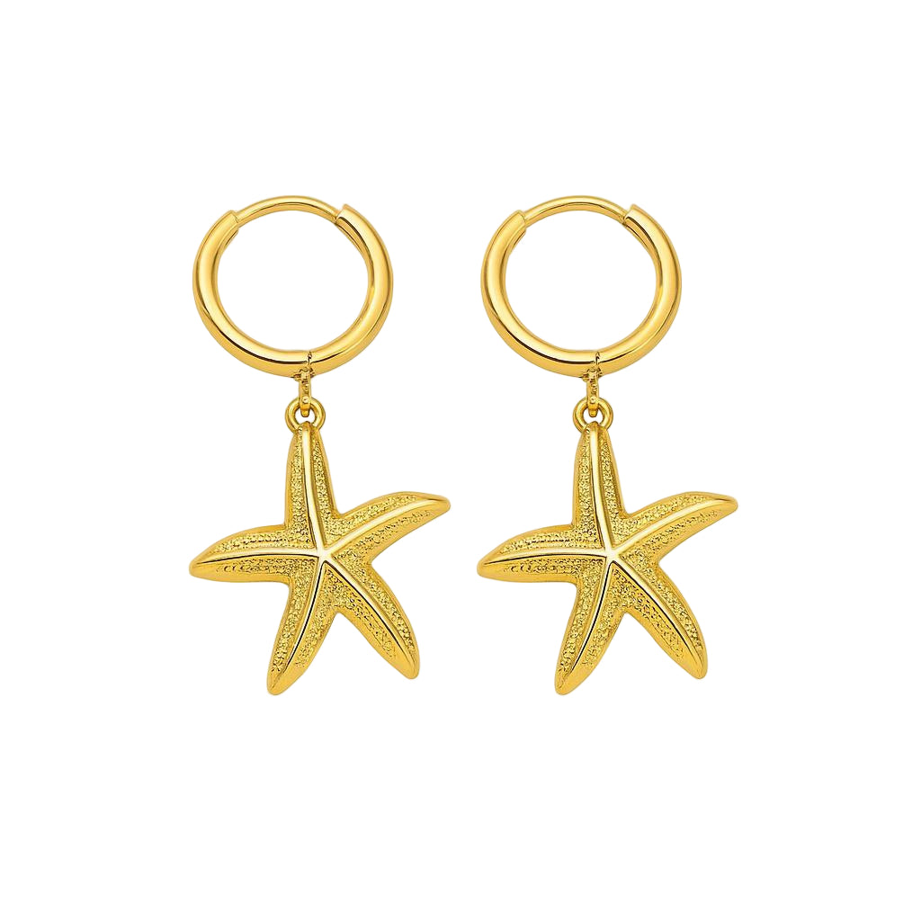 Starfish earrings