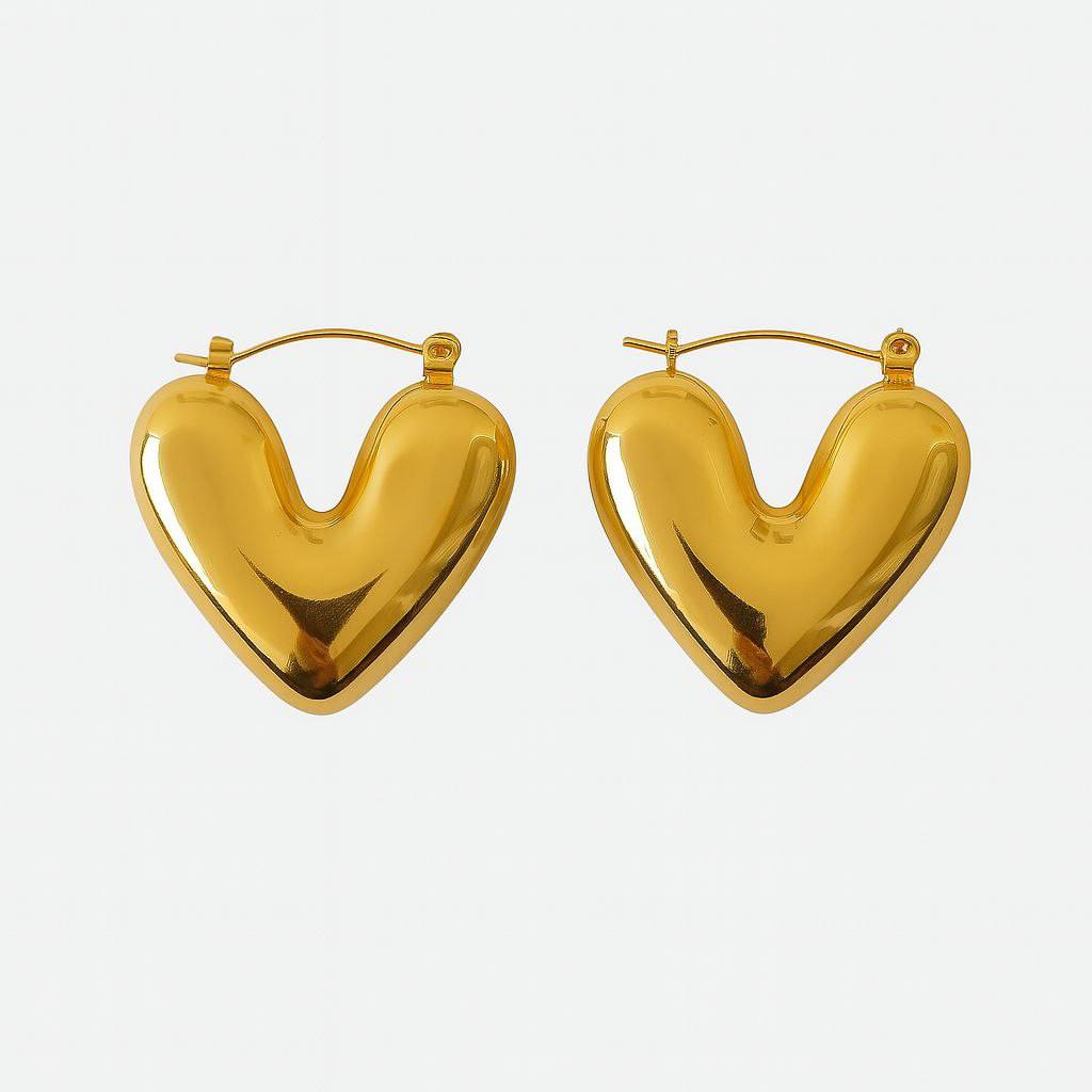 Heart earrings