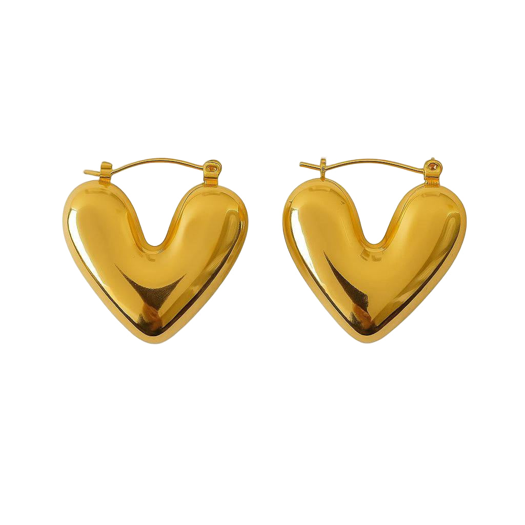 Heart earrings