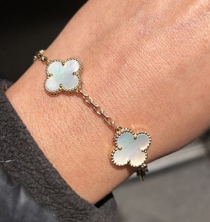 Van cleef chain bracelet