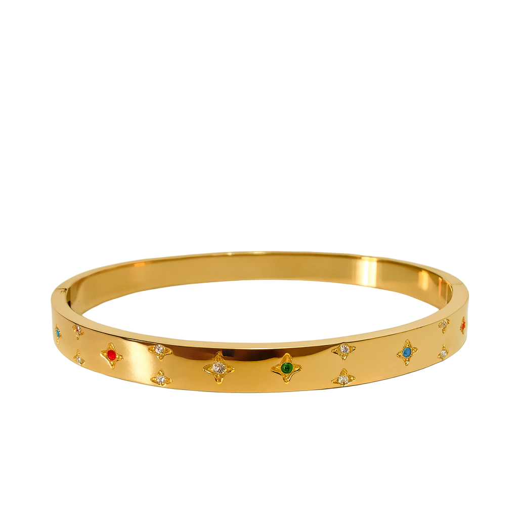 Stars colorful bangle