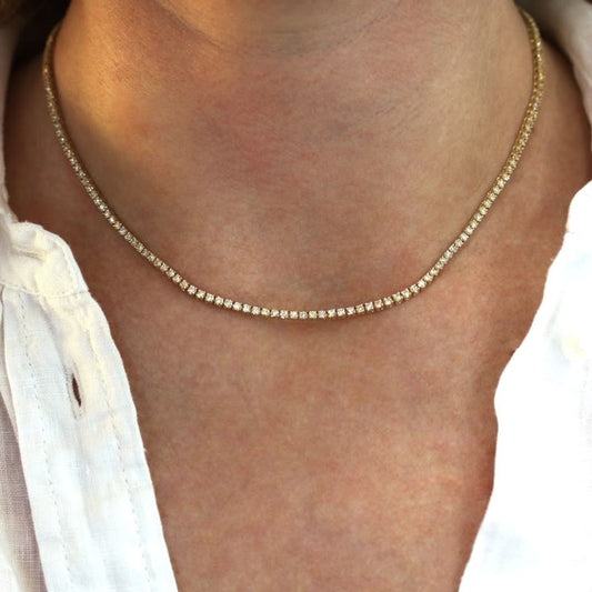 Tennis necklace