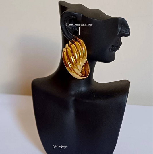 Statement earrings