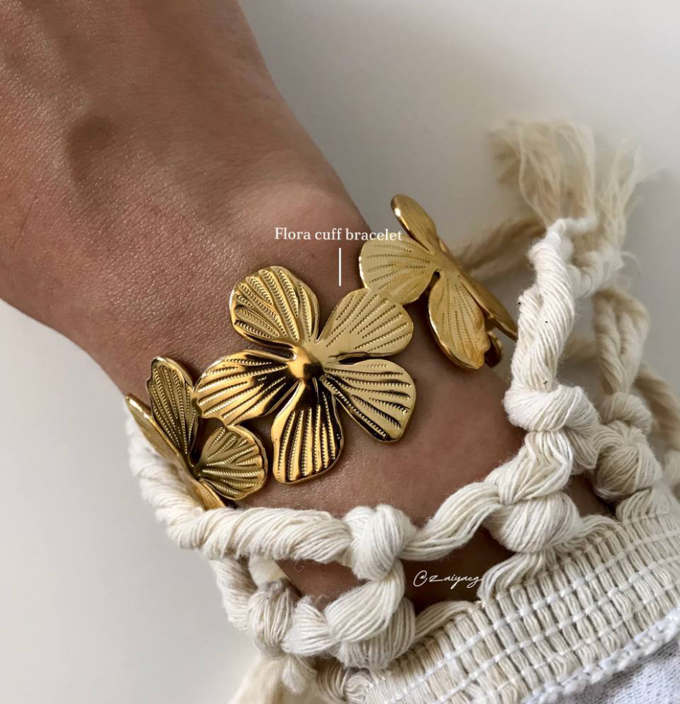 Flora cuff bracelet