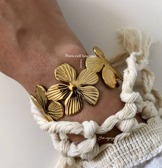 Flora cuff bracelet