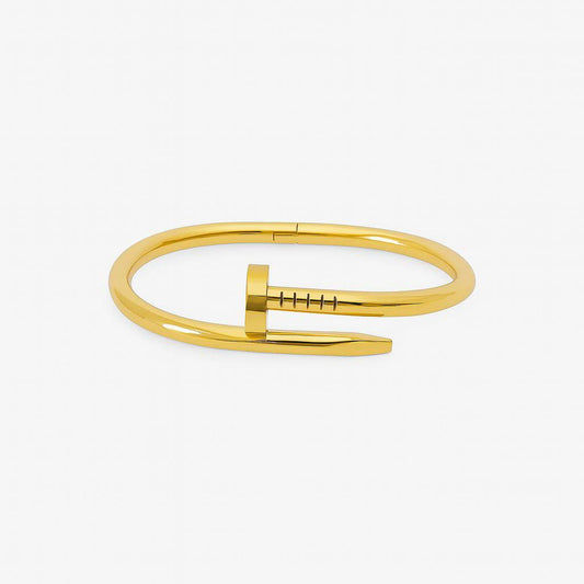 Gold Nail Bracelet
