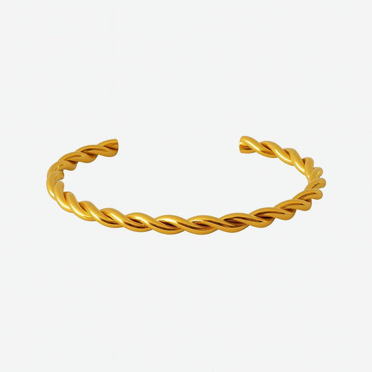 Rope cuff bracelet