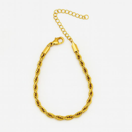 Rope chain bracelet