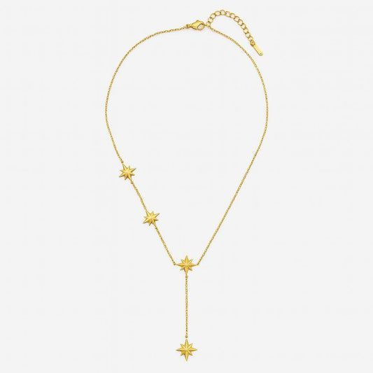 Star drop necklace