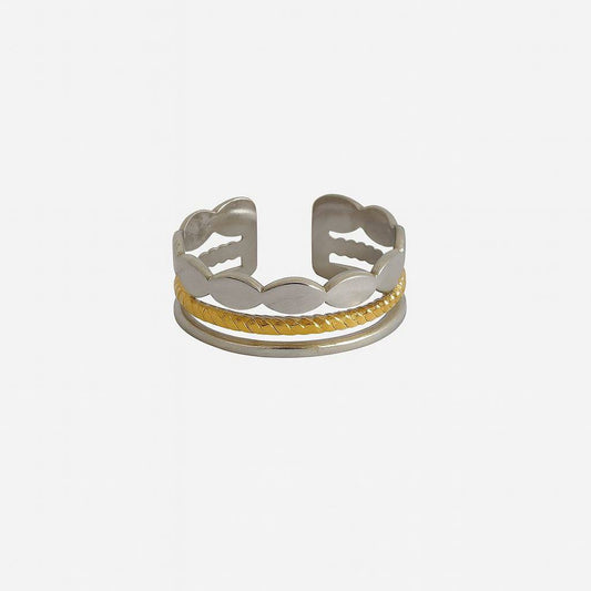 Mixed diana ring